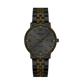 Montre Certina DS Caimano Quartz Cadran Argent