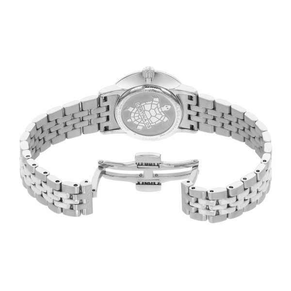 Montre Certina DS Caimano Lady Quartz Cadran Argent