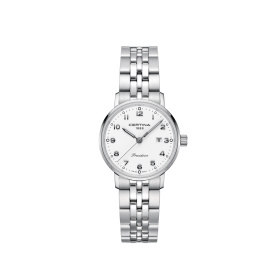 Montre Certina DS Caimano Lady Quartz Cadran Blanc
