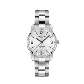 Montre Certina DS Podium Lady 33mm Quartz Cadran Argent