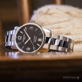 Montre Certina DS Podium Lady 33mm Quartz Cadran Noir
