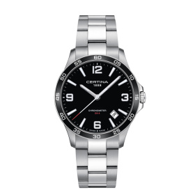 Montre Certina DS-8 41.5mm Quartz Cadran Noir