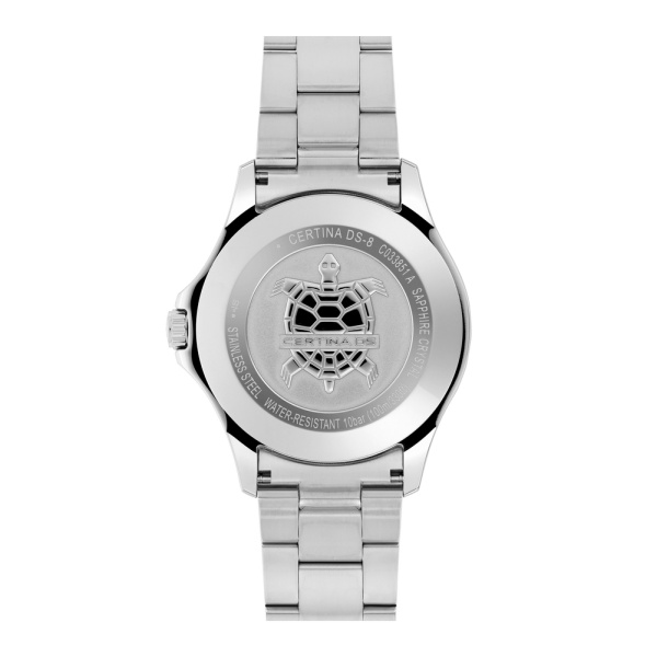 Montre Certina DS-8 41.5mm Quartz Cadran Noir
