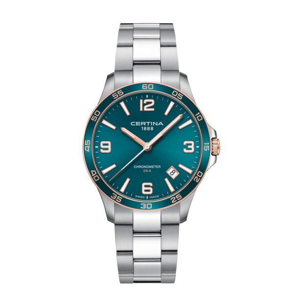 Montre Certina DS-8 41.5mm Quartz Cadran Vert