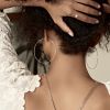 Boucle d'oreilles Ginette NY Jumbo Circle Hoops Or Rose