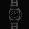 Montre BELL & ROSS BR-05 36 mm Ice Blue Steel