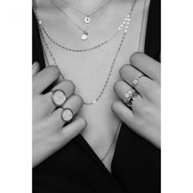 Ginette NY Mini Ever Diamond Eternity Band Or Rose