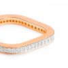 Ginette NY Diamond Tv Ring Or Rose