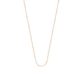 Ginette NY Bead Chain 60 Cm Or Rose