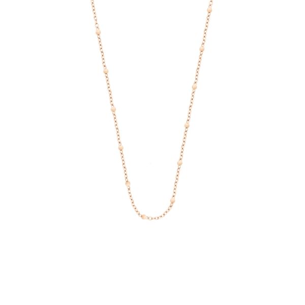 Ginette NY Bead Chain 50 Cm Or Rose