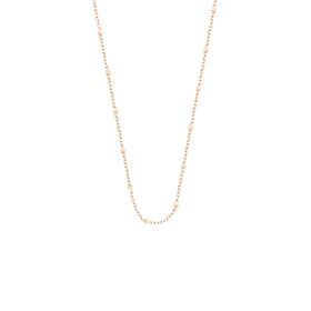 Ginette NY Bead Chain 43 Cm Or Rose