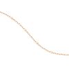 Ginette NY Bead Chain 43 Cm Or Rose