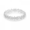 Ginette NY Be Mine Star White Mini Diamond Band Or Blanc