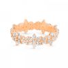 Ginette NY Be Mine Star Mix Diamond Band Or Rose