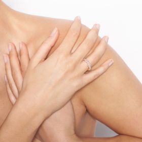 Ginette NY Be Mine Star Mix Diamond Band Or Rose