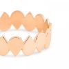 Ginette NY Be Mine Bliss Eternity Band Or Rose