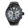 Montre Occasion Tag Heuer Carrera Boitier Carbone Bracelet Caoutchouc