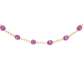 Bracelet Cheville gigi CLOZEAU Classique Or Rose 24cm