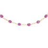 Bracelet Cheville gigi CLOZEAU Classique Or Rose 24cm