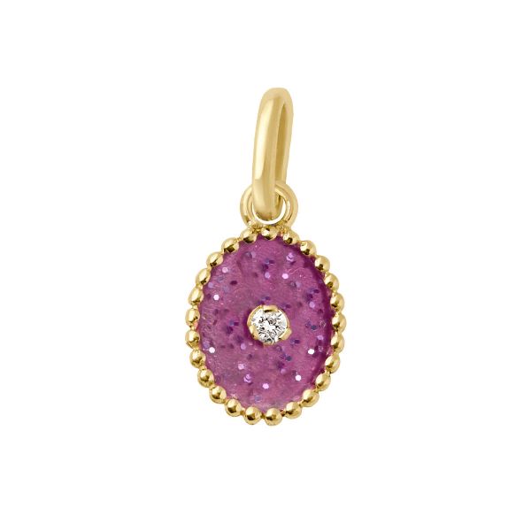 Pendentif gigi CLOZEAU Étoile du Nord Diamant Or Jaune