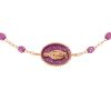 Bracelet gigi CLOZEAU Madone Résine Or Rose