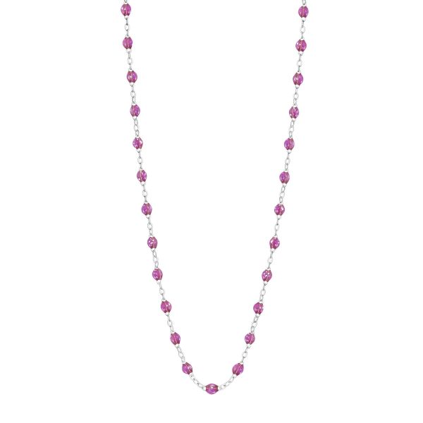Collier gigi CLOZEAU Classique Or Blanc 42cm