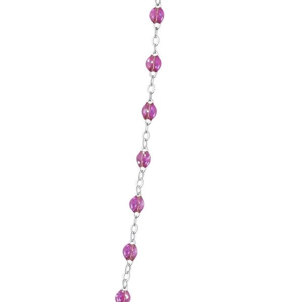 Collier gigi CLOZEAU Classique Or Blanc 50cm