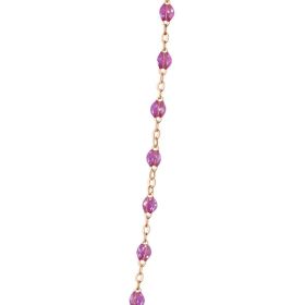 Collier gigi CLOZEAU Classique Or Rose 42cm