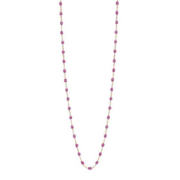Sautoir gigi CLOZEAU Classique or rose 60 cm