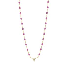 Collier gigi CLOZEAU Petit Kosmos Diamants Or Jaune 42cm