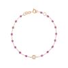 Bracelet gigi CLOZEAU Puce Diamants Or Rose 17 cm