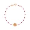 Bracelet gigi CLOZEAU Miss Lumière Diamant Or Rose 17cm