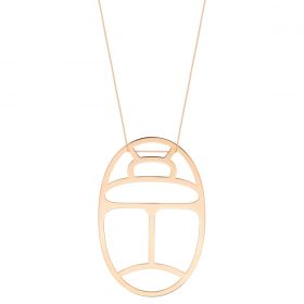 Collier Ginette NY Jumbo WishOn Chain Or Rose