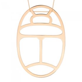 Collier Ginette NY Jumbo WishOn Chain Or Rose