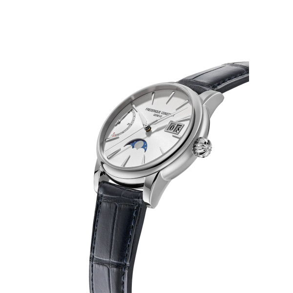 Montre Frederique Constant Manufacture Classic Power Reserve Big Date Cadran Argenté