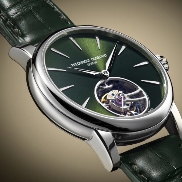 Montre Frederique Constant Manufacture Classic Tourbillon Cadran Vert