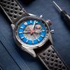 copy of Montre Depancel Série R - F-BACK - DUSK BLUE Bracelet Cuir
