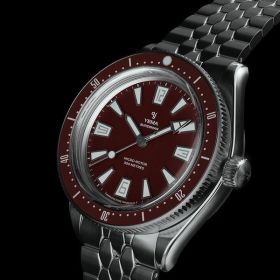 Montre Yema Skin Diver Slim CMM.20 Cadran Rouge