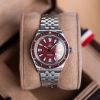 Montre Yema Skin Diver Slim CMM.20 Cadran Rouge