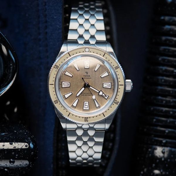 Montre Yema Skin Diver Slim CMM.20 Cadran Sable