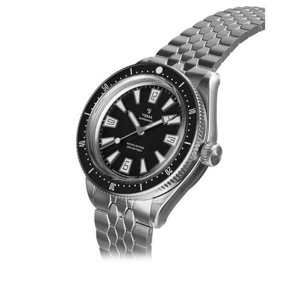 Montre Yema Skin Diver Slim CMM.20 Cadran Noir