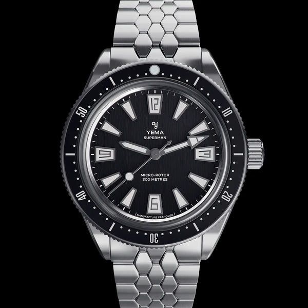 Montre Yema Skin Diver Slim CMM.20 Cadran Noir
