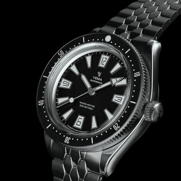 Montre Yema Skin Diver Slim CMM.20 Cadran Noir
