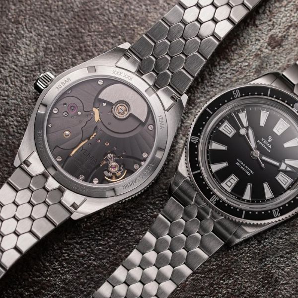 Montre Yema Skin Diver Slim CMM.20 Cadran Noir