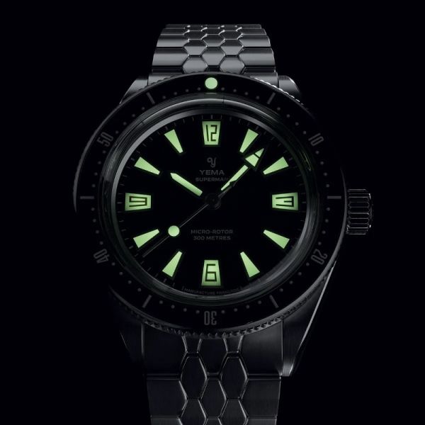 Montre Yema Skin Diver Slim CMM.20 Cadran Noir