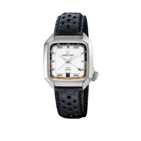 Montre MARCH LA.B AM2 Slim Automatique Shelter Bracelet Cuir Bison