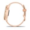 Montre Garmin Vivoactive 6 Metallic Pink Dawn Bracelet Rose Pêche