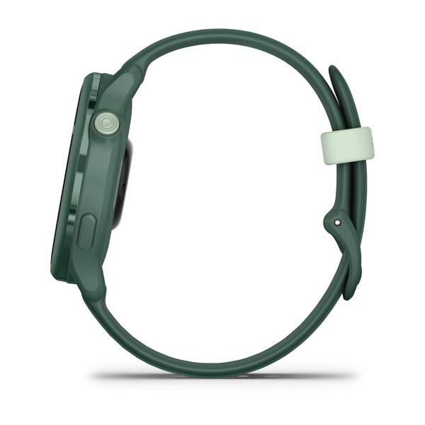 Montre Garmin Vivoactive 5 Boitier Ivoire Lunette Aluminium Soft Gold
