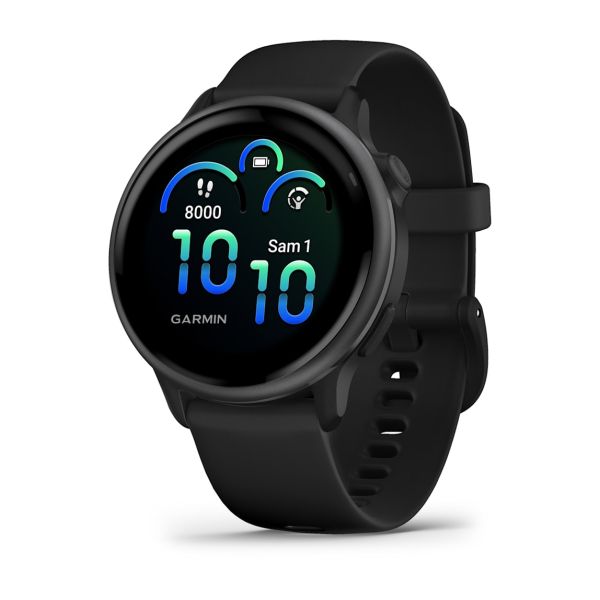 Montre Garmin Vivoactive 6 Gray Bracelet Noir