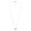 Collier Morganne Bello Victoria Diamant Or Blanc Grande Nacre Blanche Diamants